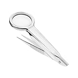 First Aid Only Pinzette mit Lupe | Praktische Kombination aus...