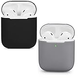 USSJ Kompatibel mit AirPods-Schutzhülle, 2 x Hülle für Airpods Case 1 &...