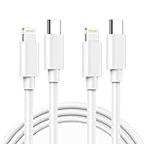 USB C Lightning Kabel 1M 2Pack[Apple MFi Zertifiziert], iPhone Ladekabel...