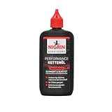 NIGRIN BIKE-CARE E-Bike-Kettenöl, 100 ml Flasche, Fahrradkettenöl,...