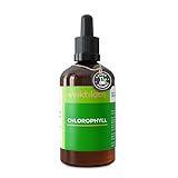 Chlorophyll Tropfen - Natürliches Chlorophyllin aus Alfalfa - Hochdosiert...