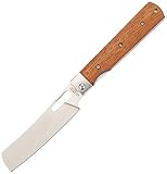 Herbertz Camping-Kochmesser, 440 A Stahlklinge, Tagayasan-Holz, 26,2 cm