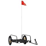 vidaXL Fahrradanhänger, Anhänger für Fahrrad, Lastenanhänger mit...