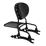 TCMT Rückenlehne Sissy Bar Gepäckträger Fit Für Indian Chieftain Dark...
