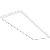 BRILONER - LED Deckenlampe mit indirektem Licht, 58cm, 22W, 3.000lm, flach,...