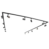 QAZQA - Modern Modernes 1-Phasen-Schienensystem Komplettset I Spotlight I...