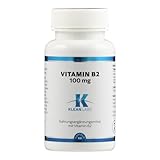 Klean Labs - Vitamin B2 (Riboflavin) - 60 Kapseln - vegan, ohne Gentechnik,...