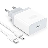 Anigaduo 25W Ladegerät and 2M Ladekabel Kabel für iPhone 14/14 Plus/14...