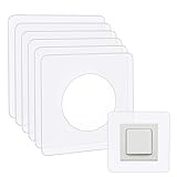 ShnminEU Lichtschalter Schutz für Wand 6 Stücke Transparenter...