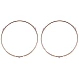 Veemoon Glas Drehteller Stützring für Mikrowelle 2 Stück Großer...