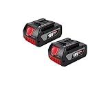2X Professional 18V System Akku GBA 6.0Ah für Bosch