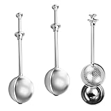 Tee-Ei, Teesieb, lose Blätter, Teesieb, Steiler für losen Tee, Edelstahl,...