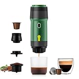 obecilc 3-in-1 tragbare Espressomaschine, 20 Bar portable espresso...