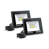 Wegoodlife 2 Stück 10W LED Strahler Außen, Superhell 730LM Wandleuchte,...