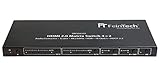 FeinTech VMS04201 HDMI Matrix Switch 4x2 mit Audio Extractor Scaler...