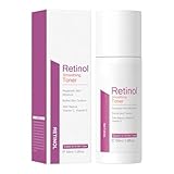 Retinol Toner - Gesichtswasser mit Vitamin C,E - Problemheilung,...