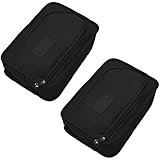 2 Stück Schuhtasche Reise Wasserdicht Schuhsack für Schuhe Schuhbeutel...