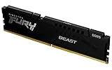 Kingston FURY Beast Schwarz DDR5 16GB 6000MT/s CL40 DIMM Desktop Gaming...