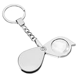 20-Fache Mini Lupe, Taschenlupe Tragbar Handlupe Tragbare Faltbare...