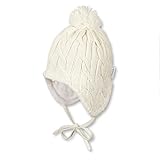 Sterntaler Baby Mädchen Strickmütze Mütze, Beige, 45