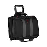 WENGER Granada Aktenkoffer, Laptop-Tasche zum Rollen, Notebook bis 15,6...