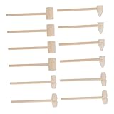 ERINGOGO 12Stücke Mini Holzhammer für Sicheres Handmotorik Langlebige...