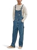 Lee Herren Workwear Bib Overall Latzoverall, Mittlere Wäsche, L