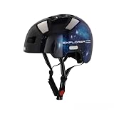 FISCHER BMX Bicycle Helmet, Dirt Bike Helmet Plus Universe, S/M, 54-58 cm,...