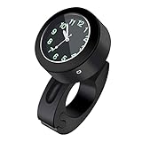 PNGOS Motorrad Fahrrad Uhr Universal wasserdichte Lenkerhalterung Uhr 7/8in...