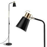 OUSFOT Leselampe Stehlampe Wohnzimmer mit Höhe 146cm 230V E27 Max 40W...