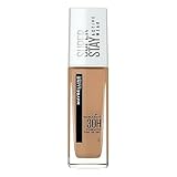 Maybelline New York Wasserfestes Make up, Foundation mit hoher Deckkraft,...