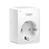 TP-Link Tapo WLAN Smart Steckdose Tapo P100, Smart Home WiFi Steckdose,...