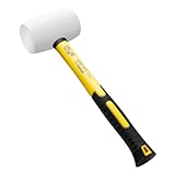 CCLIFE Gummihammer Weiß 680g Zertifiziert durch TÜV und GS Gummi hammer...