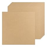 Acidea MDF Platten, 8Stk 30x30cm MDF Platte Holzplatten, 3mm Dünne...