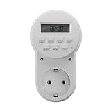 MARS HYDRO 7 Tage Programmierbare Digitale Zeitschaltuhr Steckdose Timer...