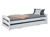 Inter Link – 2 in 1 Bett – Sofabett – 2 Liegeflächen 90 x 200 cm –...