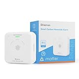 Heiman Smarter Kohlenmonoxid Melder Matter Over Thread (Hub Erforderlich) -...