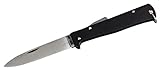 Otter Mercator-Messer Taschenmesser schwarz mit rostfreier Klinge