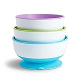 Munchkin Stay Put Baby Saugnapf Schalen Set | Baby Schalen für...
