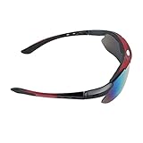 Mountainbike-Reit-Sonnenbrille, Austauschbare Gläser, UV-beständige...