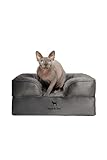 NOAH & PAW Kleines Hundebett, 50,8 x 38,1 x 20,3 cm, Katzenbett für...