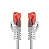 BIGtec 20m Gigabit Ethernet LAN Kabel Netzwerkkabel weiß weiss