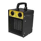 Elektrische Heizung DEDRA DED9930C1 – Quadratische 2,0 kW, keramisch...