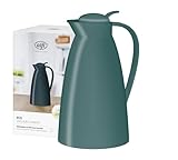 alfi ECO 1,0l, sea pine, Isolierkanne mit hygienischem Hartglaseinsatz aus...