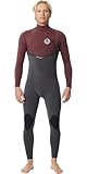 Rip Curl Mens Flashbomb Pro 3/2mm Zip Free Wetsuit 14OMFS - Maroon Rip Curl...