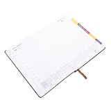 Holibanna Tagesplaner für Notizen Notizbuch mit Robustem Cover für Büro...