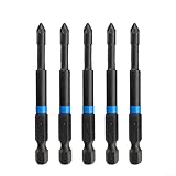 Schraubendreher-Bits 5er-Set für Pozidriv-Typen für PZ1, für PZ2 und...