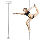 Wiltec Pole Dance Profi Tanzstange Ø 45 mm, höhenverstellbar von...