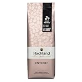 Hochland Kaffee – Entcoff 250g (ganze Bohne) – Entkoffeiniert &...