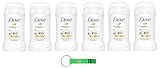 6x Dove Deodorante Stick Invisible Dry mit Feuchtigkeitscreme,Deodorant 48h...